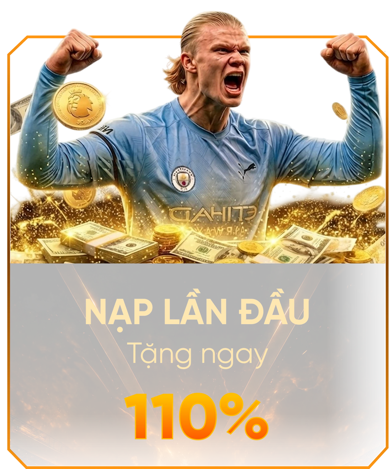Nạp lần đầu tặng ngay 110%